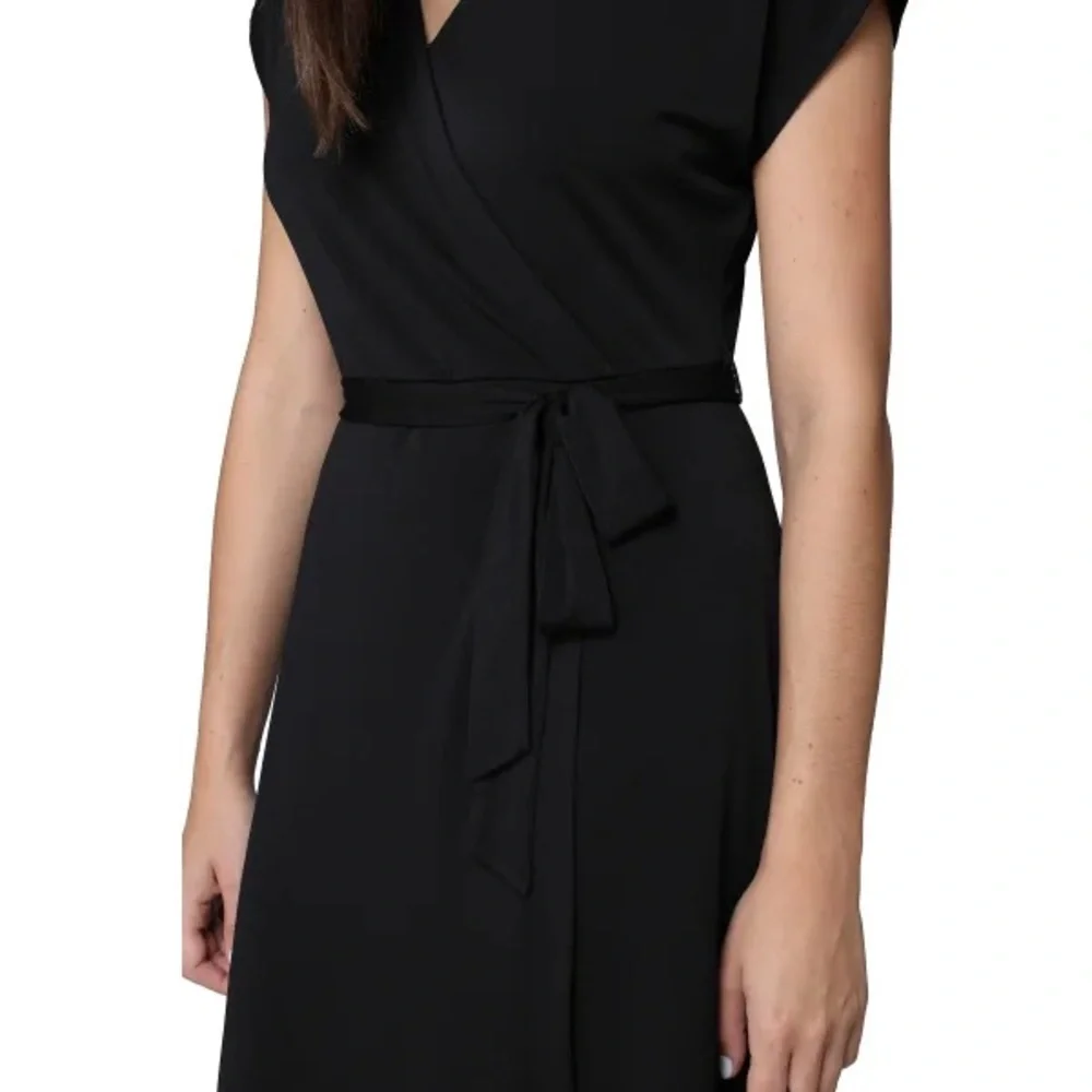 Nicole Miller Women's Faux Wrap Dress nwt - Picture 3 of 7